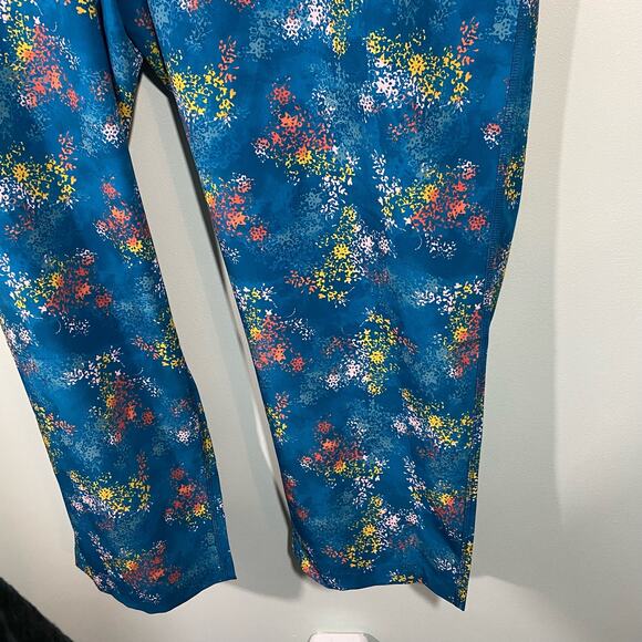 Lands' End Women's Teal Speckle Graphics Repreve Active Pants Size 3X NWT - Picture 6 of 10